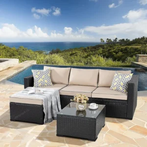 3-Piece Outdoor Sectional Furniture Set